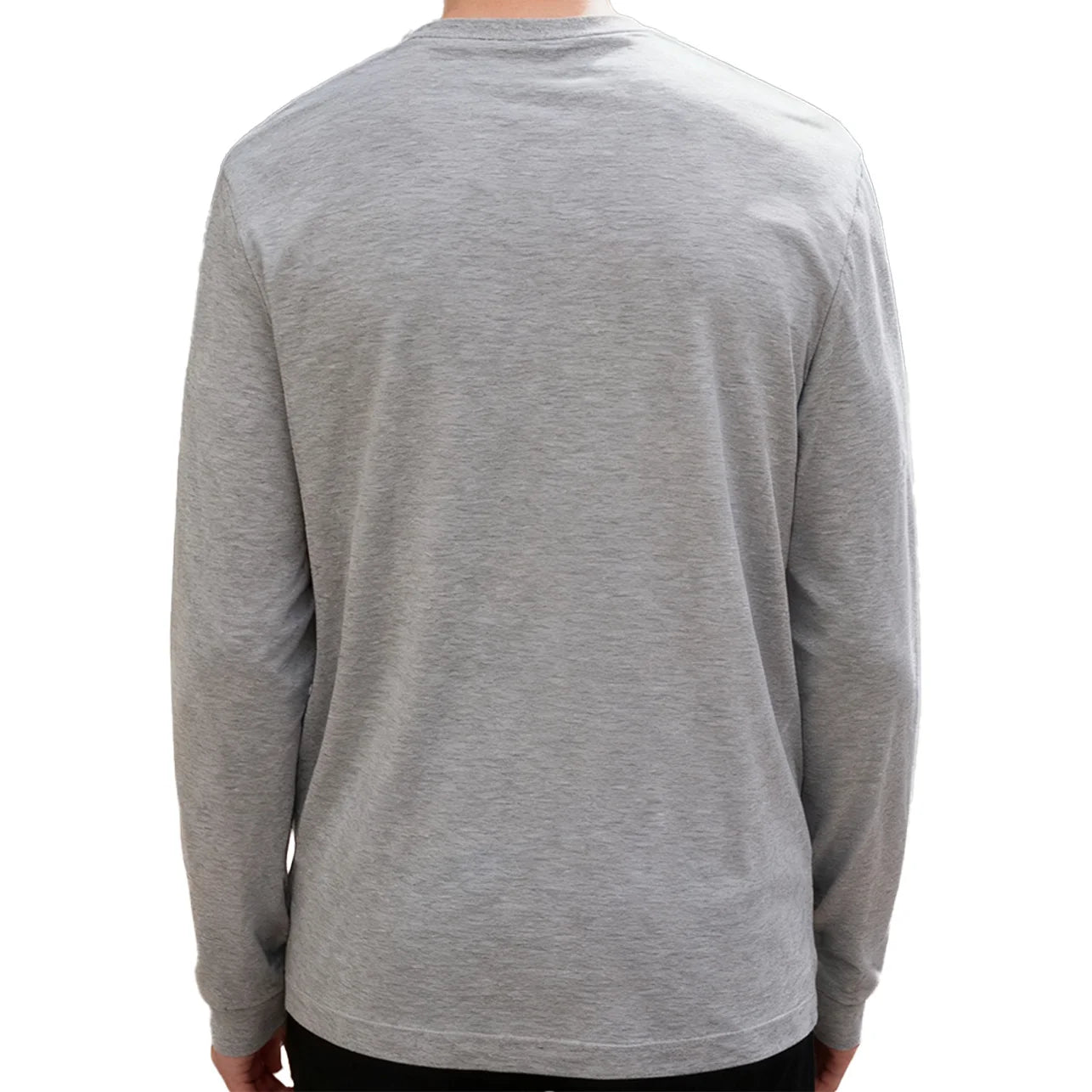 May Contain Alcohol Men's Long Sleeve Tee 100% Cotton 180g Crew Neck Casual Daily Style Soft and Breathable